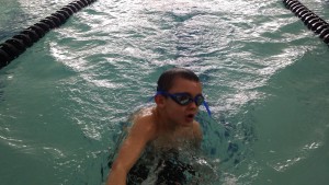 Carter's Championship meet swim